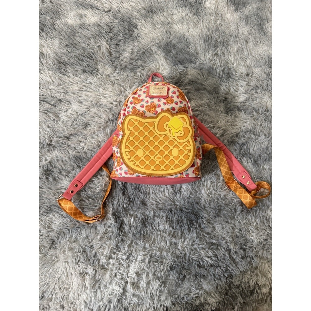 Loungefly Sanrio Hello Kitty Breakfast Waffle Mini Backpack